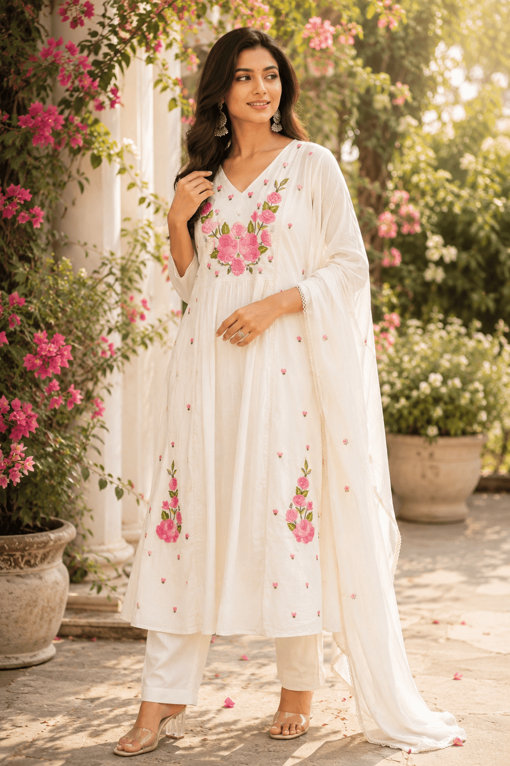 Pure Mul Cotton Suit