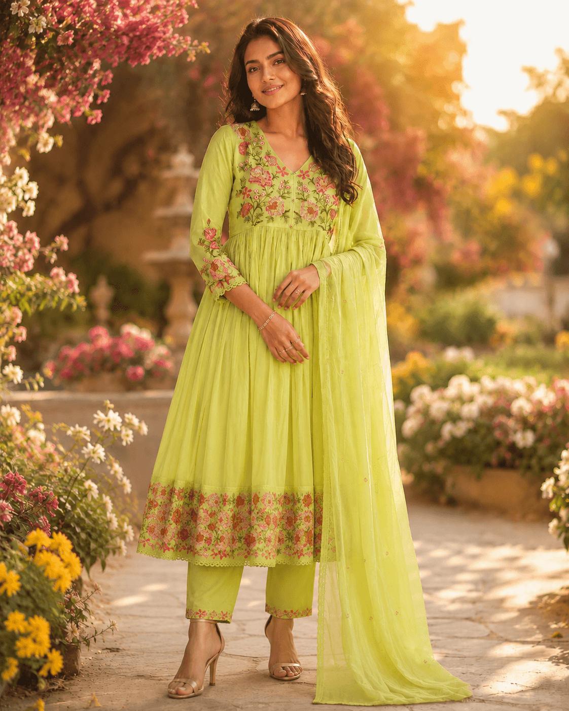 Pure Mul Cotton Suit