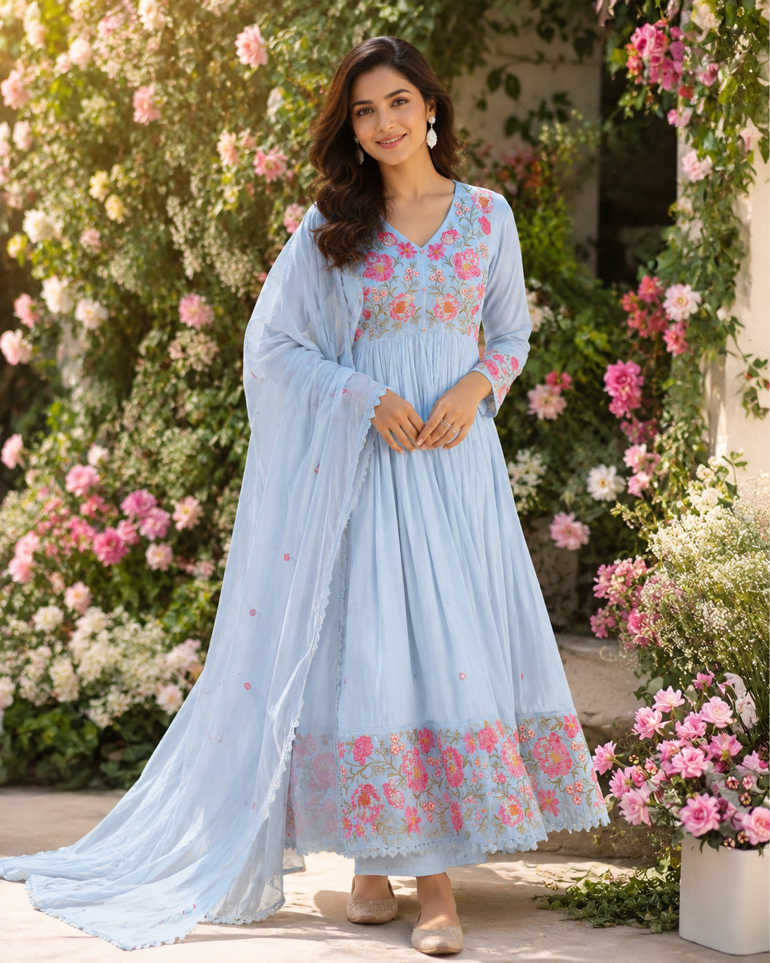 Pure Mul Cotton Suit