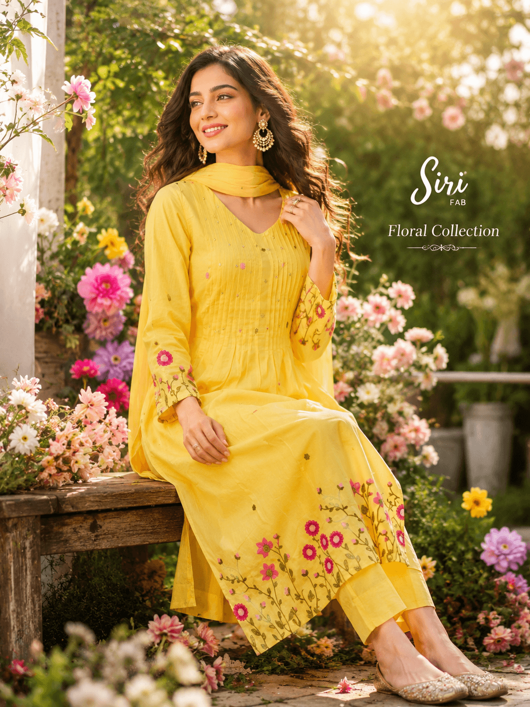 Cotton Kurta Set A-line