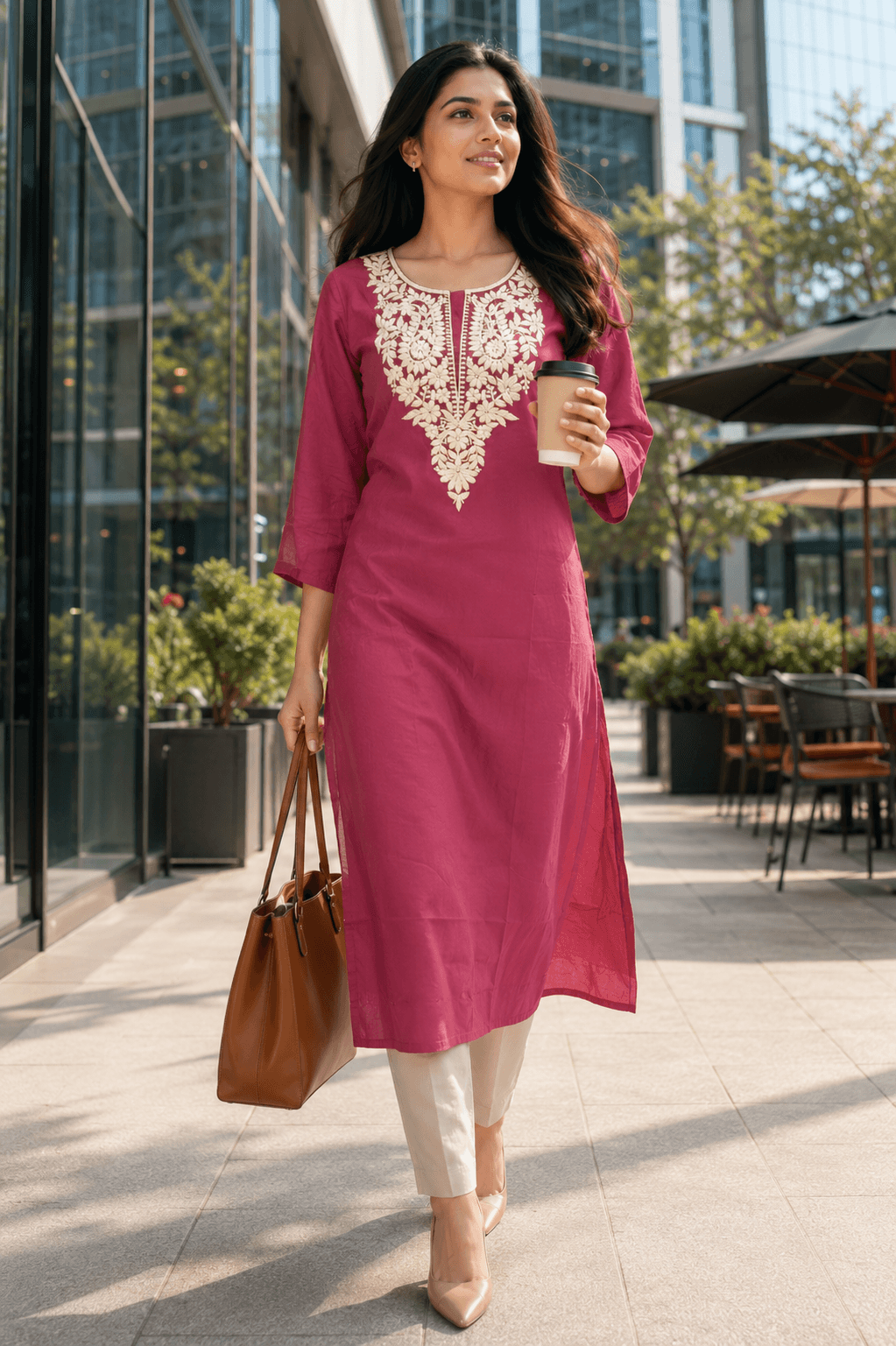 Lucknowi Cotton Kurti