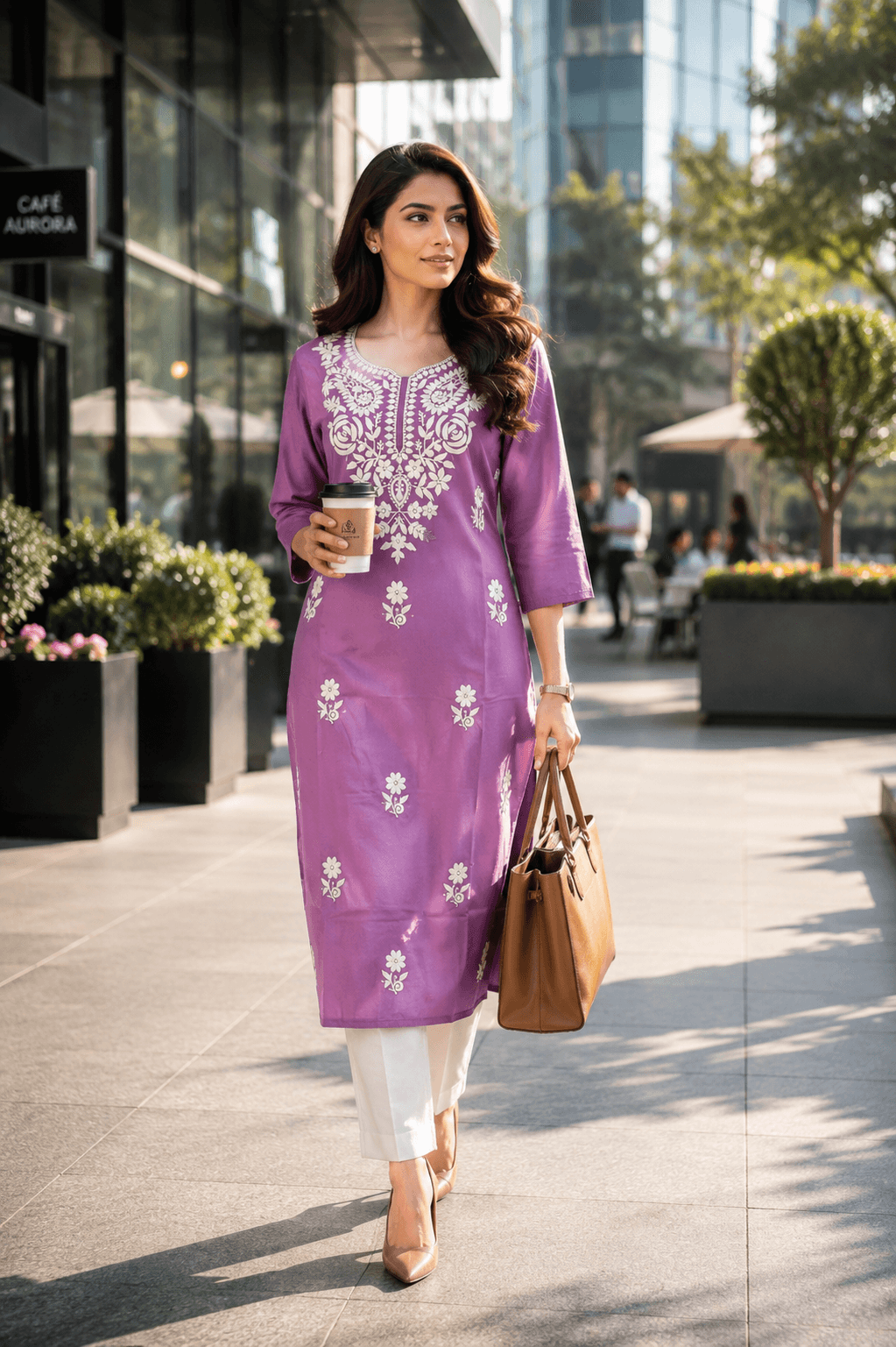Lucknowi Cotton Kurti